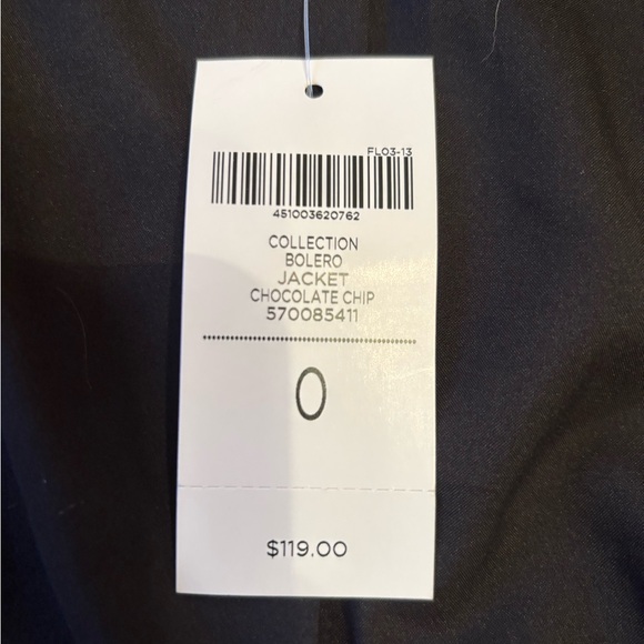 NWT Chico’s Leopard Bolero Jacket Size Chico’s 0 - Picture 9 of 9